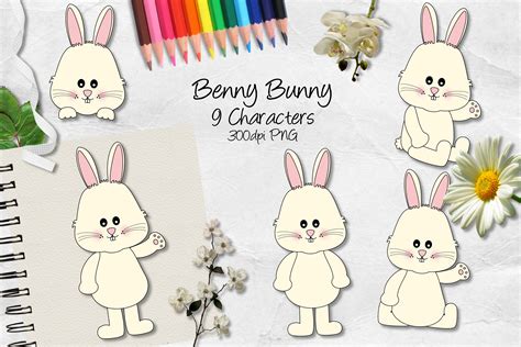 Benny Bunny Graphic By Arda Designs · Creative Fabrica