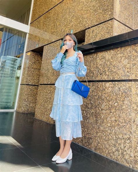 9 Ootd Pastel Ala Natya Shina Ciptakan Tampilan Fashionable