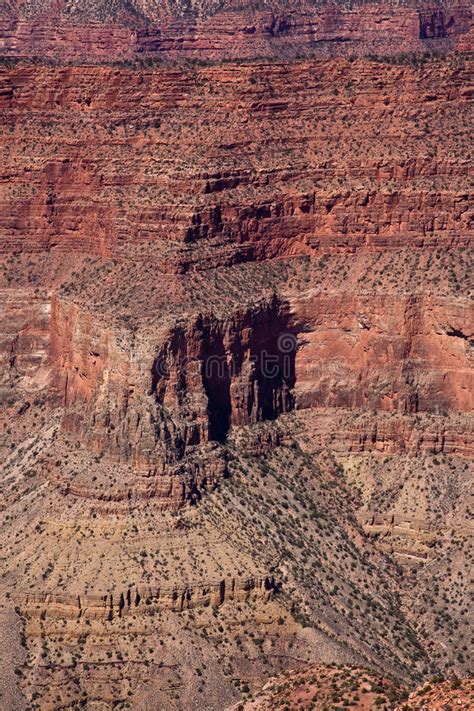 Grand Canyon Wall Stock Image Image Of Arizona Aerial 7973687