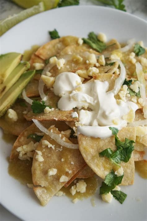 How To Make Mexican Chilaquiles Verdes Savored Journeys