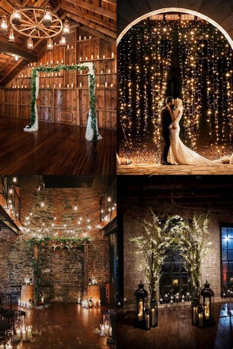 20 Winter Ceremony Arches And Backdrops Winter Wedding