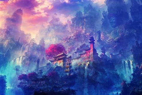 Dark Anime Scenery Wallpaper High Definition With High
