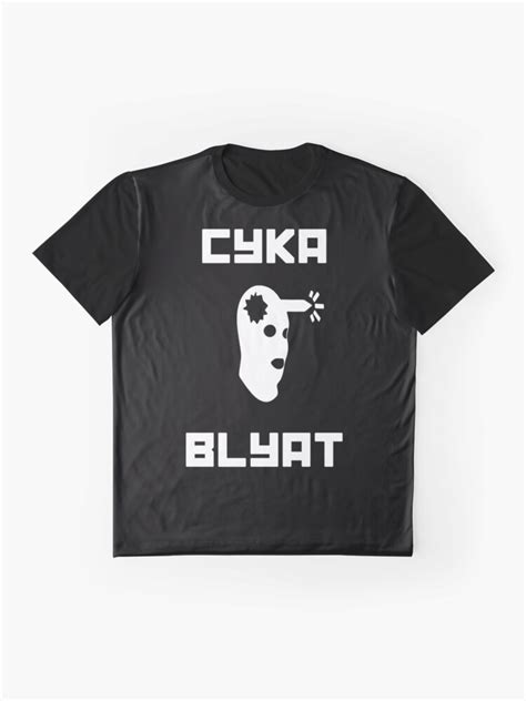 Cyka Blyat Csgo Graphic T Shirt By Teerribol Redbubble