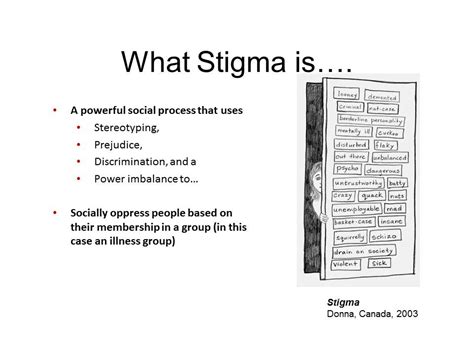Mental Illness A Society Of Stigma