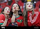Morocco fans during the FIFA World Cup 2022, Semi-final football match ...