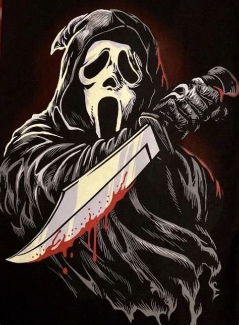 Pin By Jeanne Loves Horror On Ghostface Scream Horror Movie Icons Horror Movie Art Scary