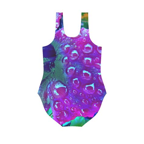 Bluehibiscus Swimsuit Art By Martina Webster Vest One Piece Swimsuit Model S04 Id D370050