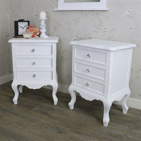 Keep your bed company with bedroom chests and bedside tables from homebase. Furniture Bundle, Pair of 3 Drawer Bedside Table - Elise ...