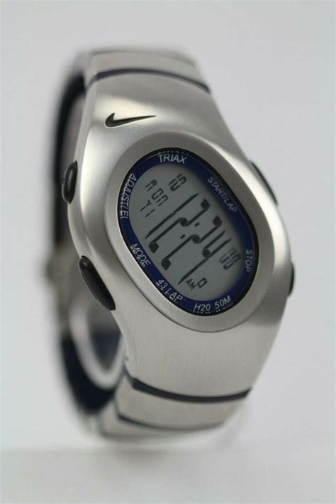 Nike Triax Watch Very Rare Stainless Steel Mens Fashion Watches