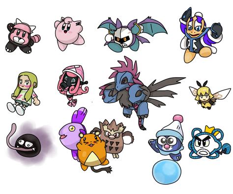 Kirbymon Kirby And Pokemon Au By Alexmauricio407 On Deviantart