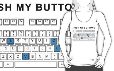 Push My Buttons Unisex Tank Tops By Poppyflower Redbubble
