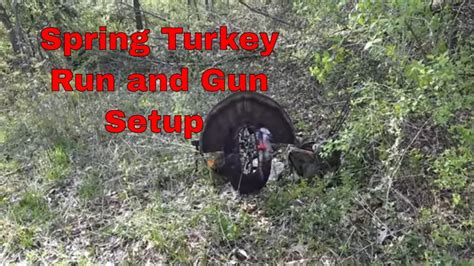 Spring Turkey Run And Gun Setup Archery Recurve Bows