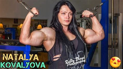 Natalya Kovalyova Beauty Muscle Woman Bodybuilding Youtube