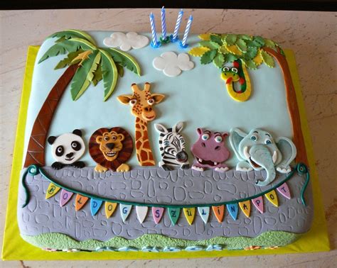 Jungle Themed Baby Shower Cake Decorating Ideas For Baby Shower Safri