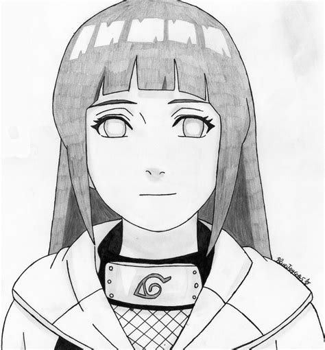 Hinata Face Drawing