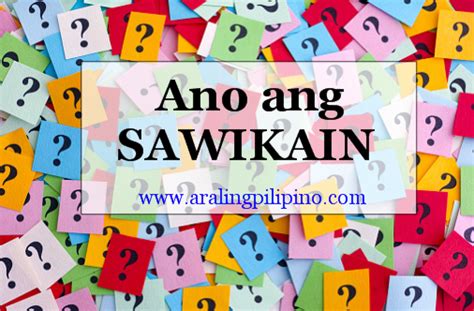 Ano Ang Sawikain
