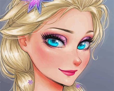 Elsa Modern Disney Princess Diamond Paintings Diamondpaint Shop