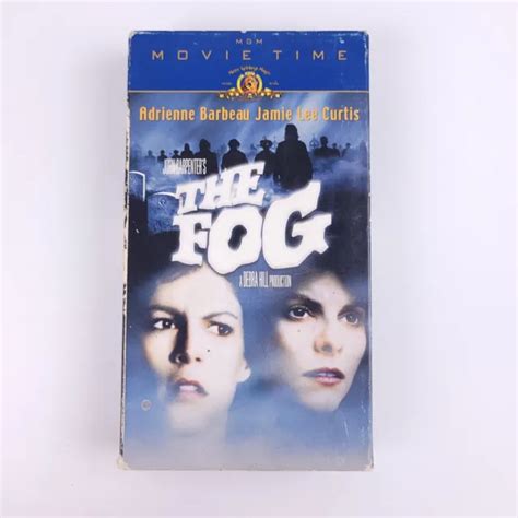 THE FOG VHS Movie Tape John Carpenter Horror Adrienne Barbeau Jamie Lee Curtis PicClick