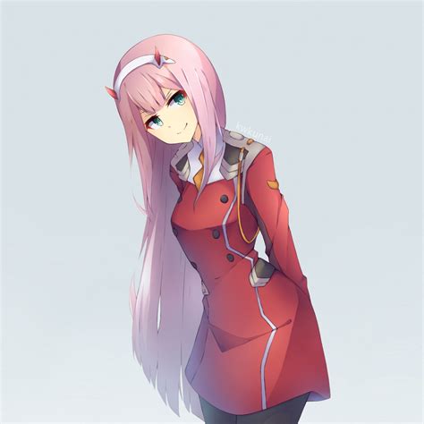 This figure doesn't contain decimal points. Zero Two Cute 1080X1080 / Zero Two wallpaper by Linny217 ...