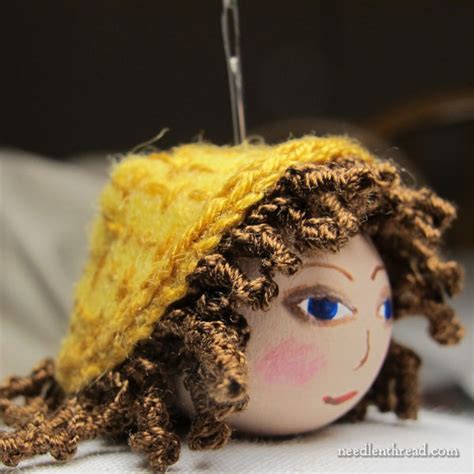 Hair embroidery stitching with beautiful dress:doll embroidery tutorial:hoop embroidery art ruclip.com/video/a_qrr4audjw/видео.html doll. How to Make Curly Hair for Stumpwork Figures & Small Dolls - NeedlenThread.com