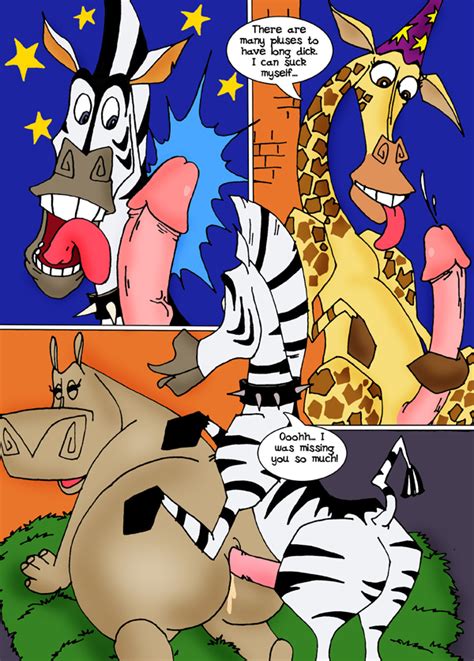 Post 3156410 Comic Gloria Hippo Madagascar Marty The Zebra Melman