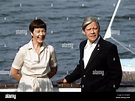 FILE - Then German Chancellor Helmut Schmidt and his wife Hannelore ...