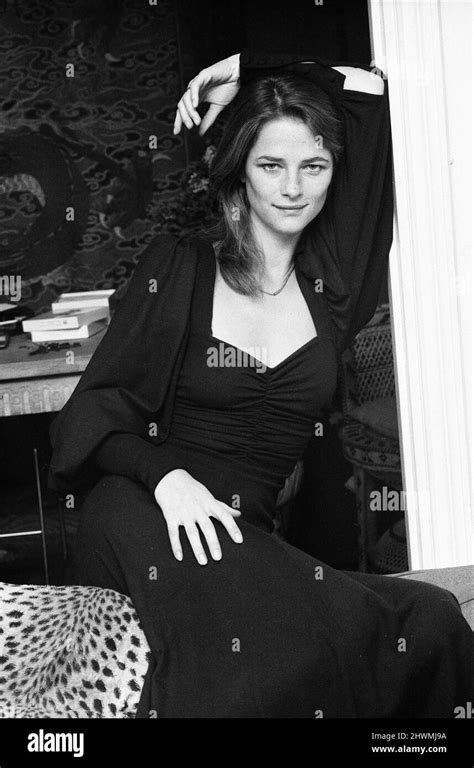 Actress Charlotte Rampling Pictured At Her London Home 4th January