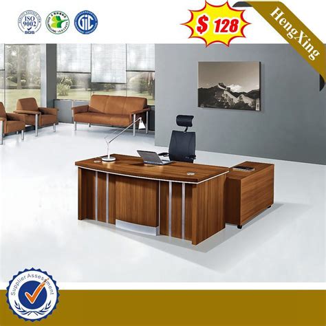 Wooden Manager Executive Desk L Shape Customized Modern Office
