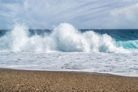 Free Image On Pixabay Landscape Sea Beach Wave Foam Landscape