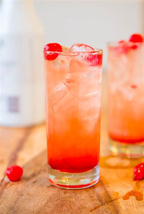 There are pleny of delicious drinks to make with malibu rum. Malibu Sunset (Fruity Malibu Drink Recipe!) | Averiecooks.com