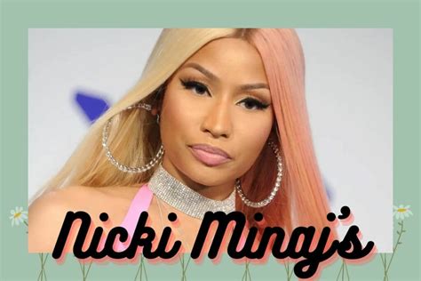 Nicki Minajs Net Worth Early Life Career And More Details United Fact