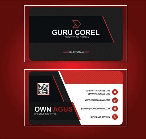 Id Card Template For Coreldraw Cards Design Templates