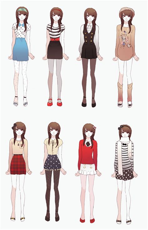 Doing anime drawings isn't easy, and you are probably wondering how to draw anime. my outfits by GRAVEWEAVER on DeviantArt