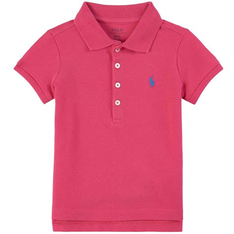 Ralph Lauren Pink Mesh Polo T Shirt Melijoe