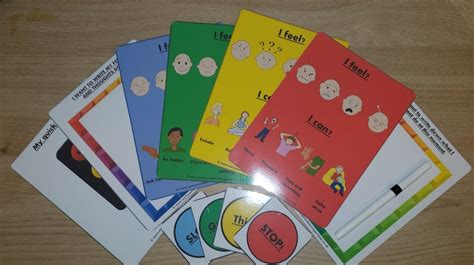 Zones Of Regulation Flash Cards Autismlearning Disability Pecs