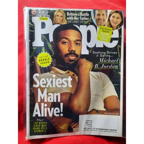 People Magazine Michael B Jordan Sexiest Man Alive Nov 30 2020 Original