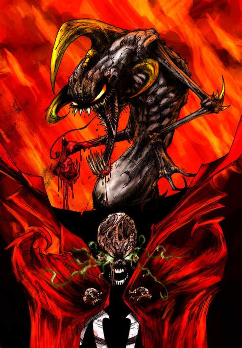 Violator And Spawn By Slaine69 On Deviantart