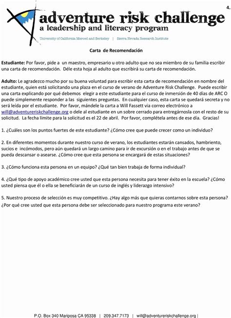 50 Carta De Recomendacion Para Estudiante Ufreeonline Template