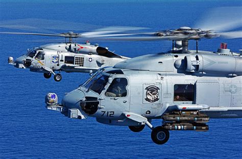 美国舰载直升机“新锐”：mh 60r“海鹰” 中国军网
