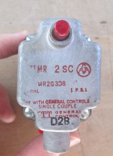 Itt General Controls Mr26308 Gas Safety Valve 12 Npt 1 Psi Single