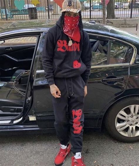Pin On Kay Flock Cbludthang ️ Drip Fits New York Outfits Rapper