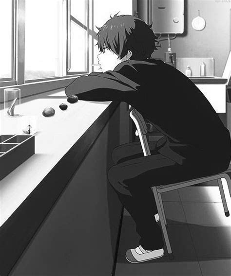 The best and most comprehensive black and white ph. Aesthetic Anime Boy Pfp Black And White | Anime Wallpaper 4K - Tokyo Ghoul