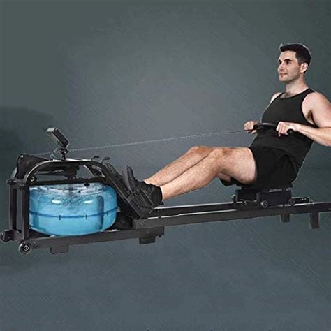 Water Rowing Machineindoor Rower With Adjustable Resistance Top
