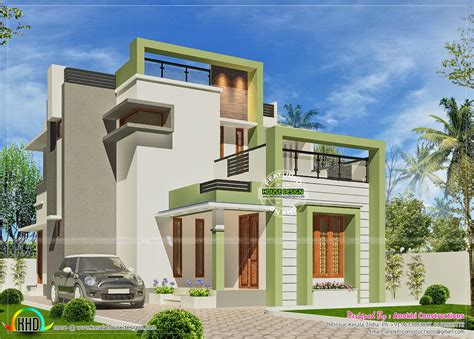 Simple Small Budget Contemporary Home Kerala Home Design