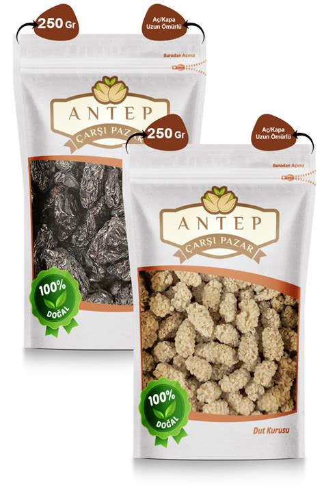 Antep Çarşı Pazar Siyah Kan Üzümü 250 Gr Dut Kurusu 250 Gr Fiyatı