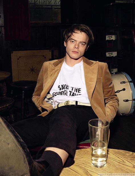 Male Fashion Trends Charlie Heaton Posa Para Gq Italia En Fotos De Cedric Buchet