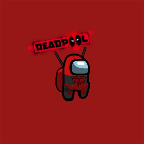 500x500 Deadpool Among Us Minimal 500x500 Resolution Wallpaper Hd