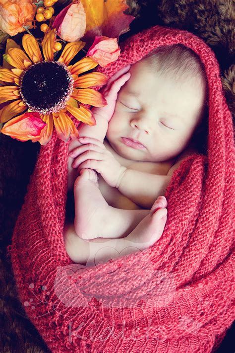 Kidletsphotography Fall Newborn Photography Baby Photoshoot Girl