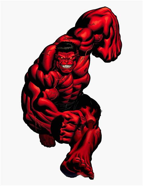 Red Hulk  Free Transparent Clipart Clipartkey