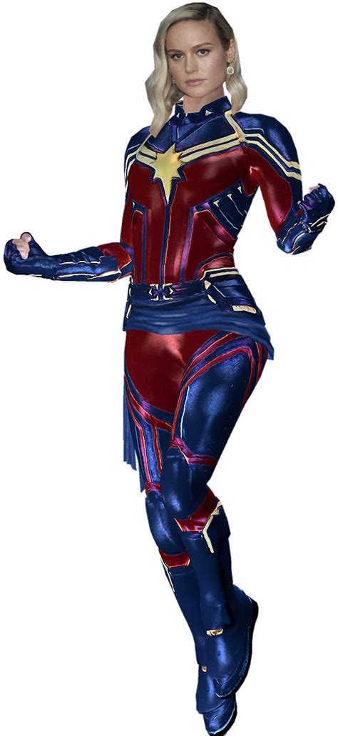 Captain Marvel Brie Larson Avengers Endgame By Blackrangers123 On